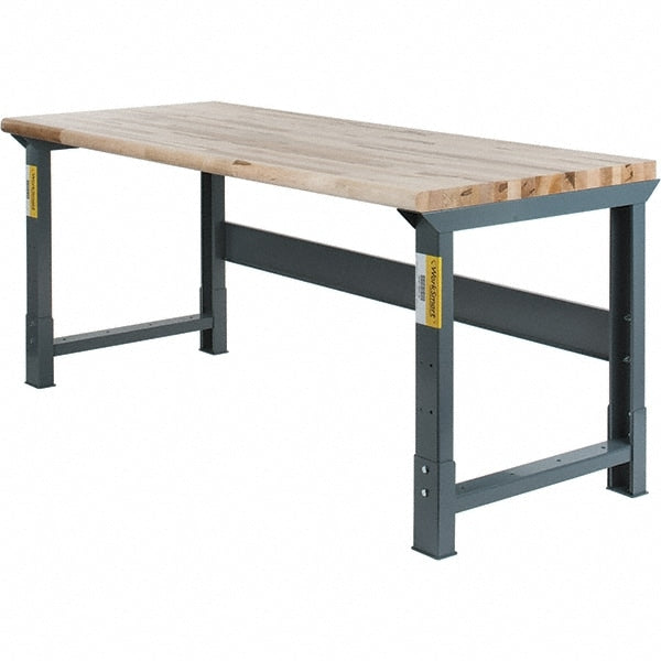 Work Bench: Maple Top, Gray