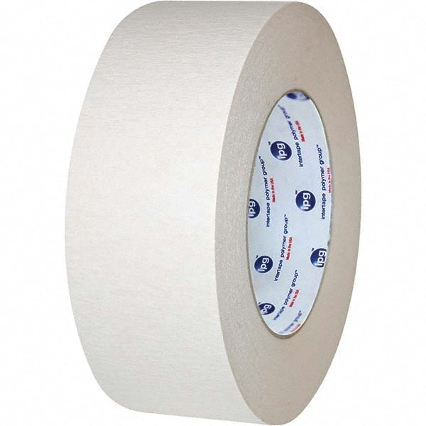 Natural Double-Sided Paper Tape: 48 mm Wide, 9.1 m Long, 6 mil Thick, Rubber Adhesive