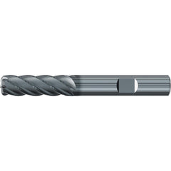 Roughing & Finishing End Mills; Mill Diameter (Fractional Inch): 3/4; Flute Type: Spiral; Number Of Flutes: 5; End Mill Material: Solid Carbide; Length of Cut (Inch): 2-1/4; Coating/Finish: AlCr