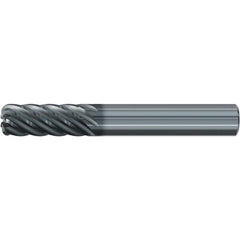 Roughing & Finishing End Mills; Mill Diameter (Fractional Inch): 1/2; Flute Type: Spiral; Number Of Flutes: 7; End Mill Material: Solid Carbide; Length of Cut (Inch): 1; Coating/Finish: AlCr