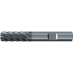 Roughing & Finishing End Mills; Mill Diameter (Fractional Inch): 1/2; Flute Type: Spiral; Number Of Flutes: 7; End Mill Material: Solid Carbide; Length of Cut (Inch): 1; Coating/Finish: AlCr