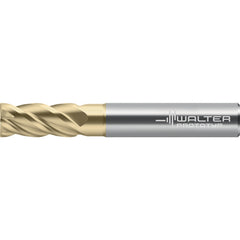 Square End Mill: 12.00 mm Dia, 36.0000 mm LOC, 4 Flute, Solid Carbide