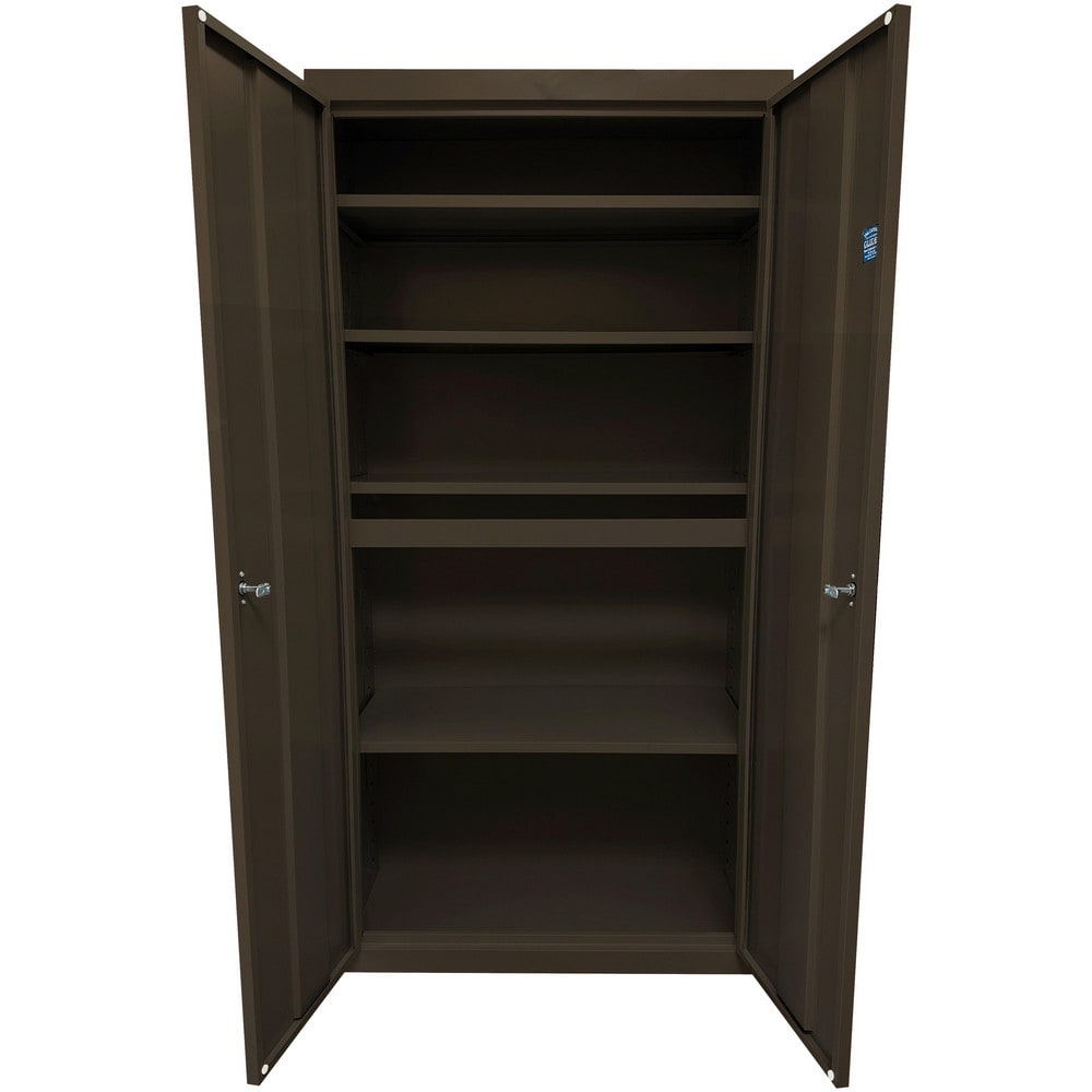 Steel Steel Storage Cabinet Cabinet: 36" Wide, 24" Deep, 78" High