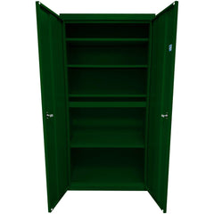 Steel Steel Storage Cabinet Cabinet: 36" Wide, 24" Deep, 78" High