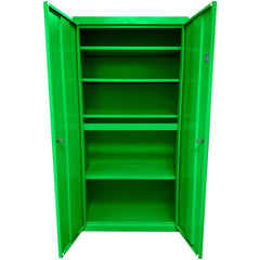 Steel Steel Storage Cabinet Cabinet: 36" Wide, 24" Deep, 72" High