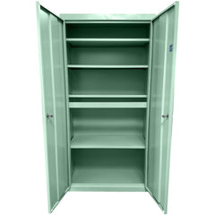 Steel Steel Storage Cabinet Cabinet: 36" Wide, 18" Deep, 72" High