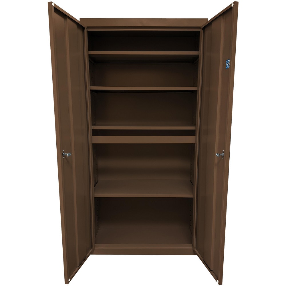 Steel Steel Storage Cabinet Cabinet: 36" Wide, 24" Deep, 72" High