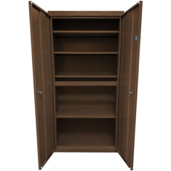 Steel Steel Storage Cabinet Cabinet: 36" Wide, 24" Deep, 78" High