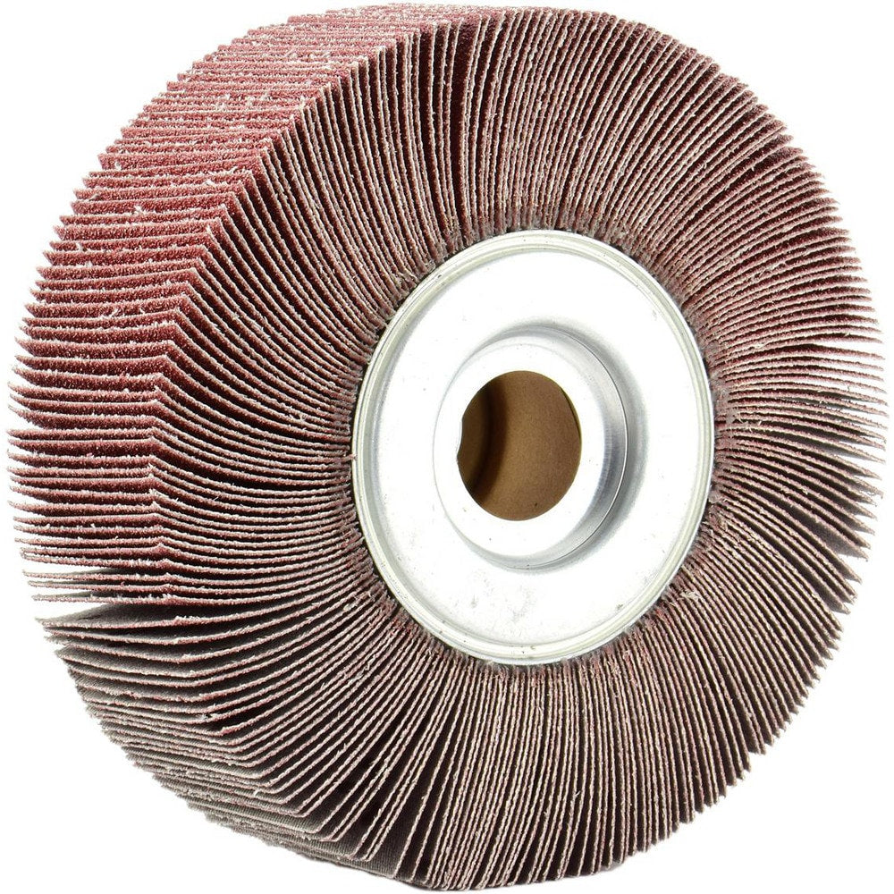 Unmounted Flap Wheels; Abrasive Type: Coated; Abrasive Material: Aluminum Oxide; Outside Diameter (Inch): 6; Face Width (Inch): 2; Center Hole Size (Inch): 1; Grade: Coarse; Grit: 60