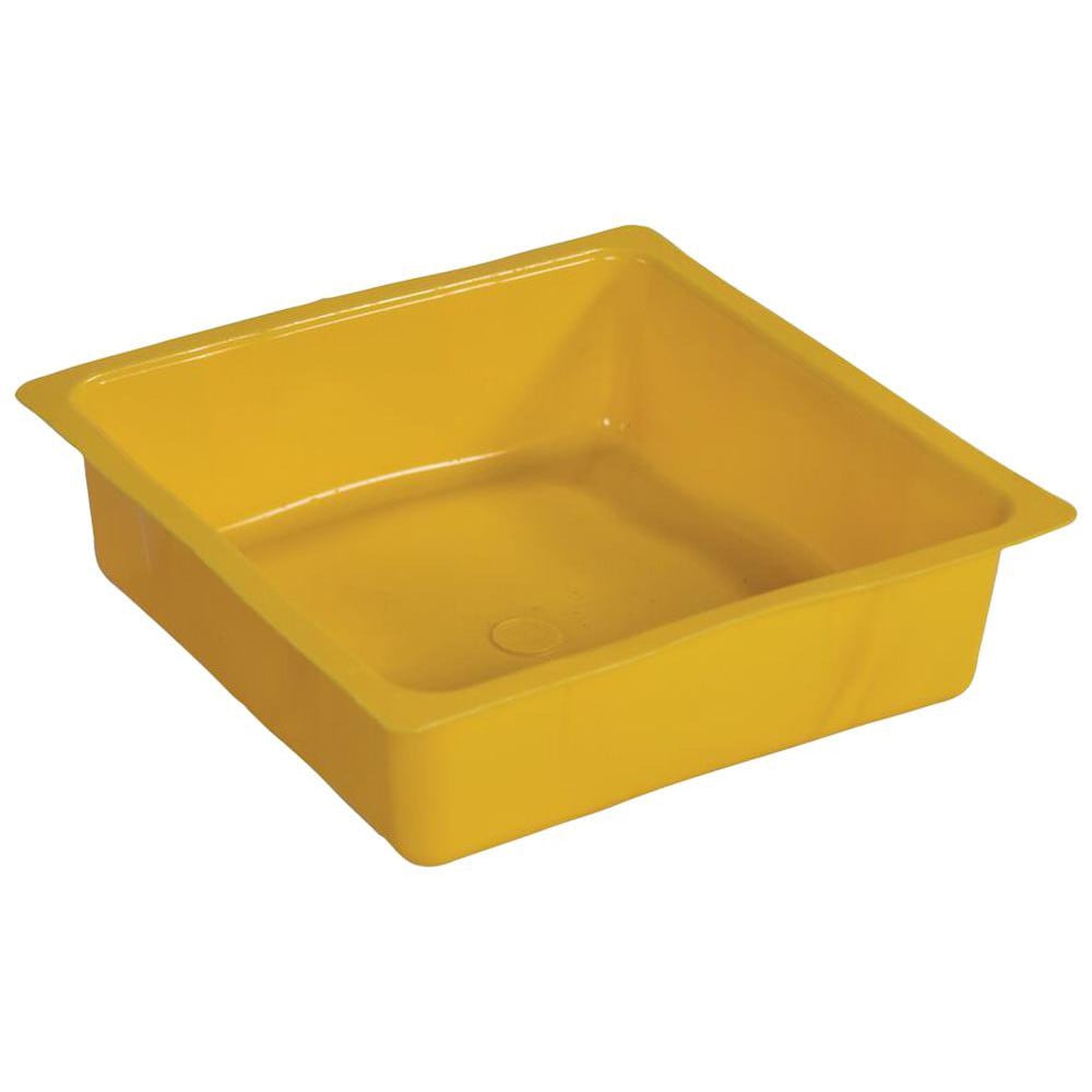 Trays & Pans; Type: Drip Pan; Product Type: Drip Pan; Sump Capacity (Gal.): 1.00; Sump Capacity (Qt.): 4.00; Sump Capacity: 1.00 gal; Overall Height: 4 in; Overall Length: 10.50 in; Overall Width: 11 in