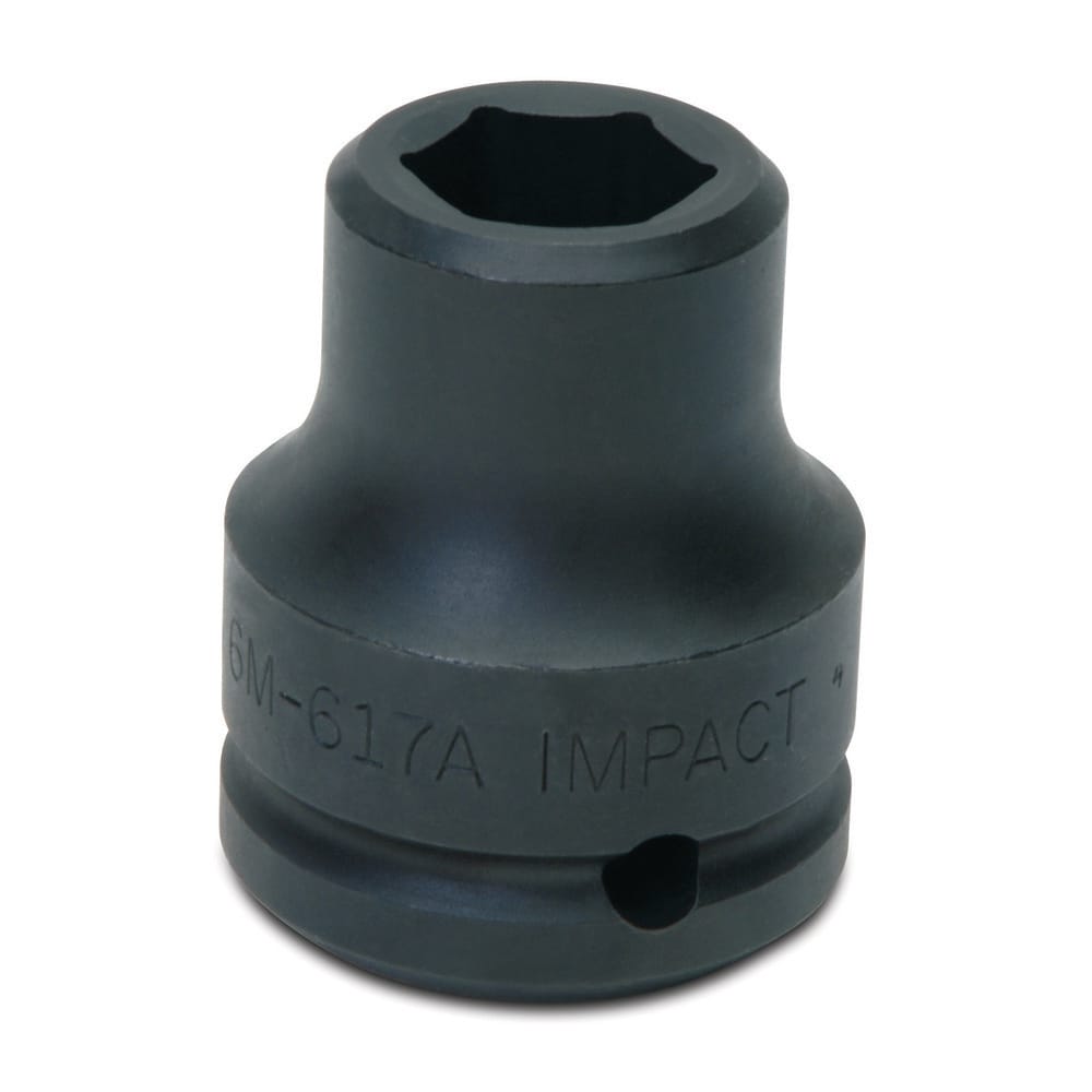 Impact Socket: 3/4" Drive, 35 mm Socket, Hex Drive