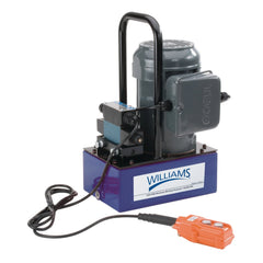 Manual Bottle, Screw, Ratchet & Hydraulic Jacks; 2GAL .5HP 4WAY3POS ELEC PUMP W/SOLENOID VLV