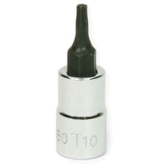 Hand Hex & Torx Bit Sockets; Socket Type: Torx Bit; Drive Size (Fractional Inch): 1/4; Torx Size: T27