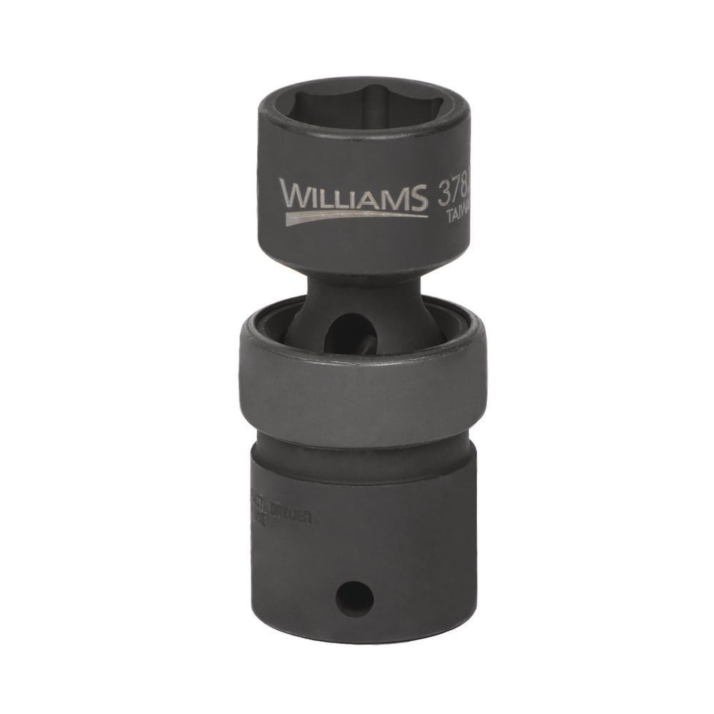 Impact Socket: 1/2" Drive, 21 mm Socket, Hex Drive