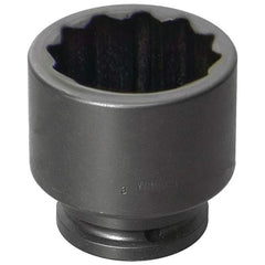 Impact Socket: 1-1/2" Drive, 2-5/16" Socket, Square Drive