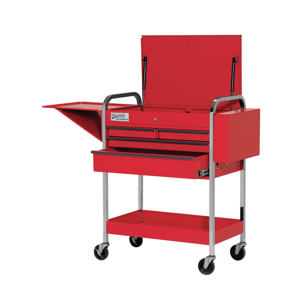 Carts; Cart Type: HEAVY DUTY WITH CASTERS; Caster Type: 4 Swivel; Caster Material: Rubber; Material: Steel; Length (Inch): 17; Height (Inch): 41; Width (Inch): 35; Caster Mount Type: Permanent