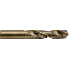 Screw Machine Length Drill Bit: 1/8" Dia, 135 deg Point, Cobalt