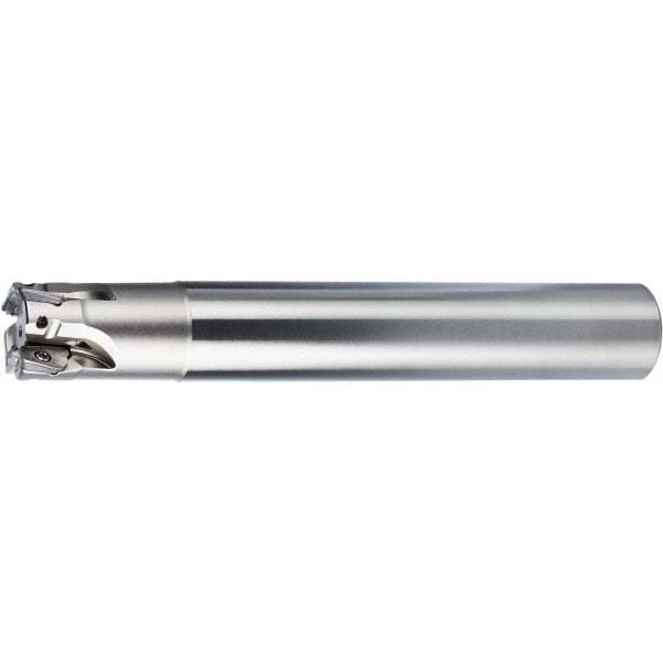 Indexable Square-Shoulder End Mill: PSE11R125SA125-3L, 1-1/4" Cut Dia, 3.543" Max Depth of Cut, 1-1/4" Dia Cylindrical Shank