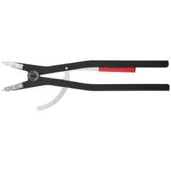 Retaining Ring Pliers; Type: Large External Snap Ring Pliers; Tip Angle: 0; Ring Diameter Range (Inch): 9-59/64 to 16; Overall Length (Inch): 22-1/4