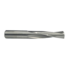 Screw Machine Length Drill Bit: 1.10 mm Dia, 135 deg Point, Solid Carbide