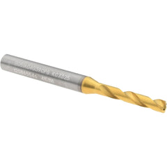 Screw Machine Length Drill Bit: Size #21, 140 deg Point, Solid Carbide