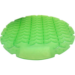 Toilet, Urinal, Blocks & Screens; Deodorizer Type: Urinal Screen; Material: Rubber; Scent: Cucumber Melon; Useful Life: 5; Color: Green; Overall Length (Inch): 7.25; Overall Width (Inch): 7.25