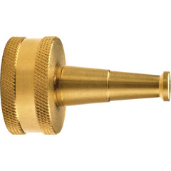 Garden Hose Spray Nozzles; Nozzle Type: Adjustable, Sweeper; Activation Method: Twist; Material: Brass; Thread Size (Inch): 3/4; Thread Type: GHT; Connection Type: Threaded