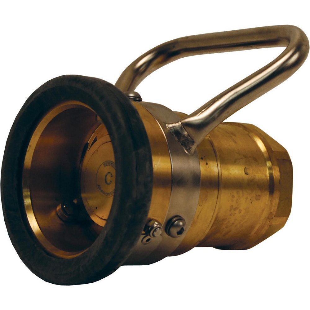 Reusable Hose Fittings; Type: Coupler; Thread Size: 1-1/2 in; Material: Brass; Thread Standard: NPT; Connection Type: Threaded