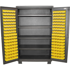 Steel Storage Cabinet: 36" Wide, 78" High