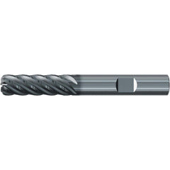 Roughing & Finishing End Mills; Mill Diameter (Fractional Inch): 5/8; Flute Type: Spiral; Number Of Flutes: 6; End Mill Material: Solid Carbide; Length of Cut (Inch): 2-1/4; Coating/Finish: AlCr