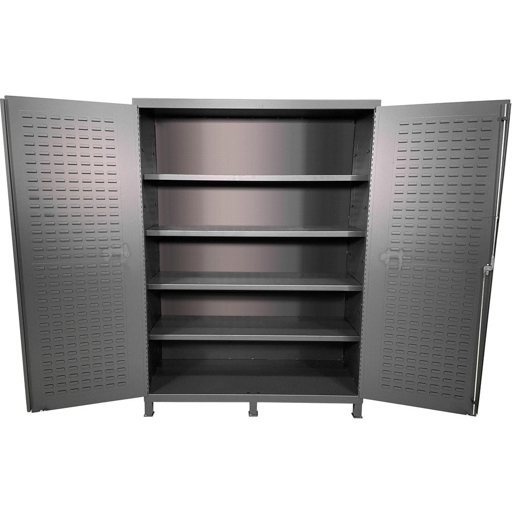 Modular Steel Storage Cabinet: 60" Wide, 24" Deep, 84" High