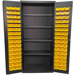 Modular Steel Storage Cabinet: 36" Wide, 24" Deep, 78" High