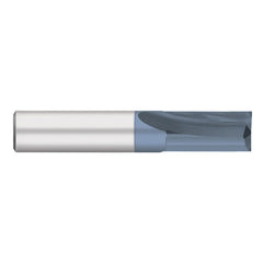 Square End Mill: 1" Dia, 1-1/2" LOC, 2 Flute, Solid Carbide