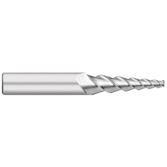 Tapered End Mills; Mill Diameter (Decimal Inch): 0.1875; Length of Cut (Inch): 1-1/4; End Mill Material: Solid Carbide