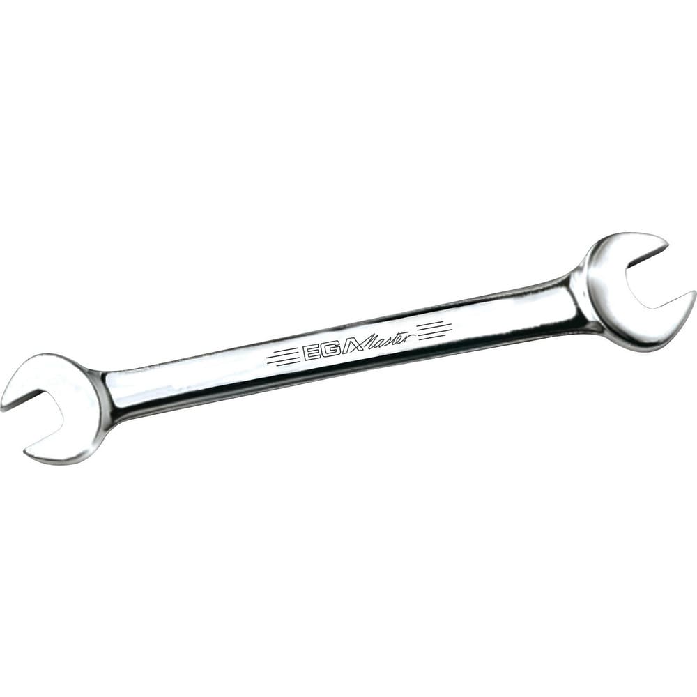 Open End Wrenches; Wrench Size: 3/4 in, 11/16 in; Material: Chromium-Vanadium Steel; Finish: Chrome, Polished