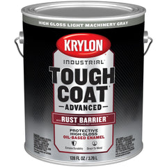 Rust Preventative  Paint: 1 gal, Light Machinery Gray, Gloss Finish