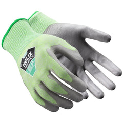 Cut, Puncture & Abrasion-Resistant Gloves: Helix 1050, Size Large, ANSI Cut A3, ANSI Puncture 2, Polyurethane, HPPE Blend