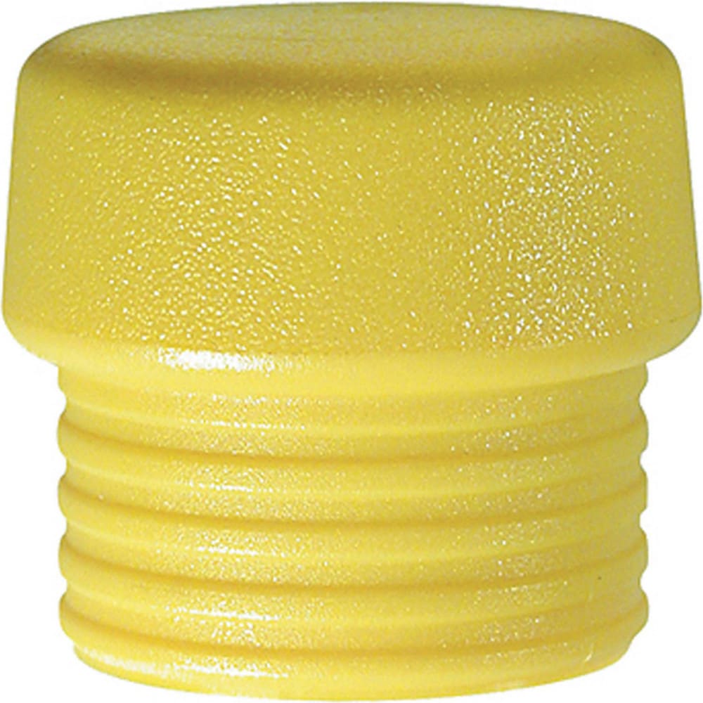 Replacement Heads & Faces; Tip Type: Replacement; Material: Polyurethane; Tip Diameter (Decimal Inch): 2.0000; Color: Yellow; Mount Type: Clamping Head