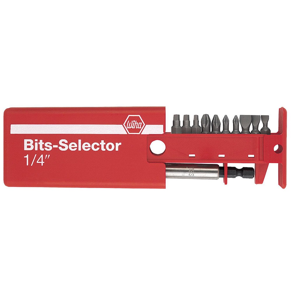 Power Screwdriver Magnetic Bit Holder & Power Bit Set: 11 Pc