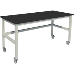 Mobile Work Benches; Bench Type: Heavy Duty Lab Bench; Edge Type: Straight; Depth (Inch): 30; Load Capacity (Lb.