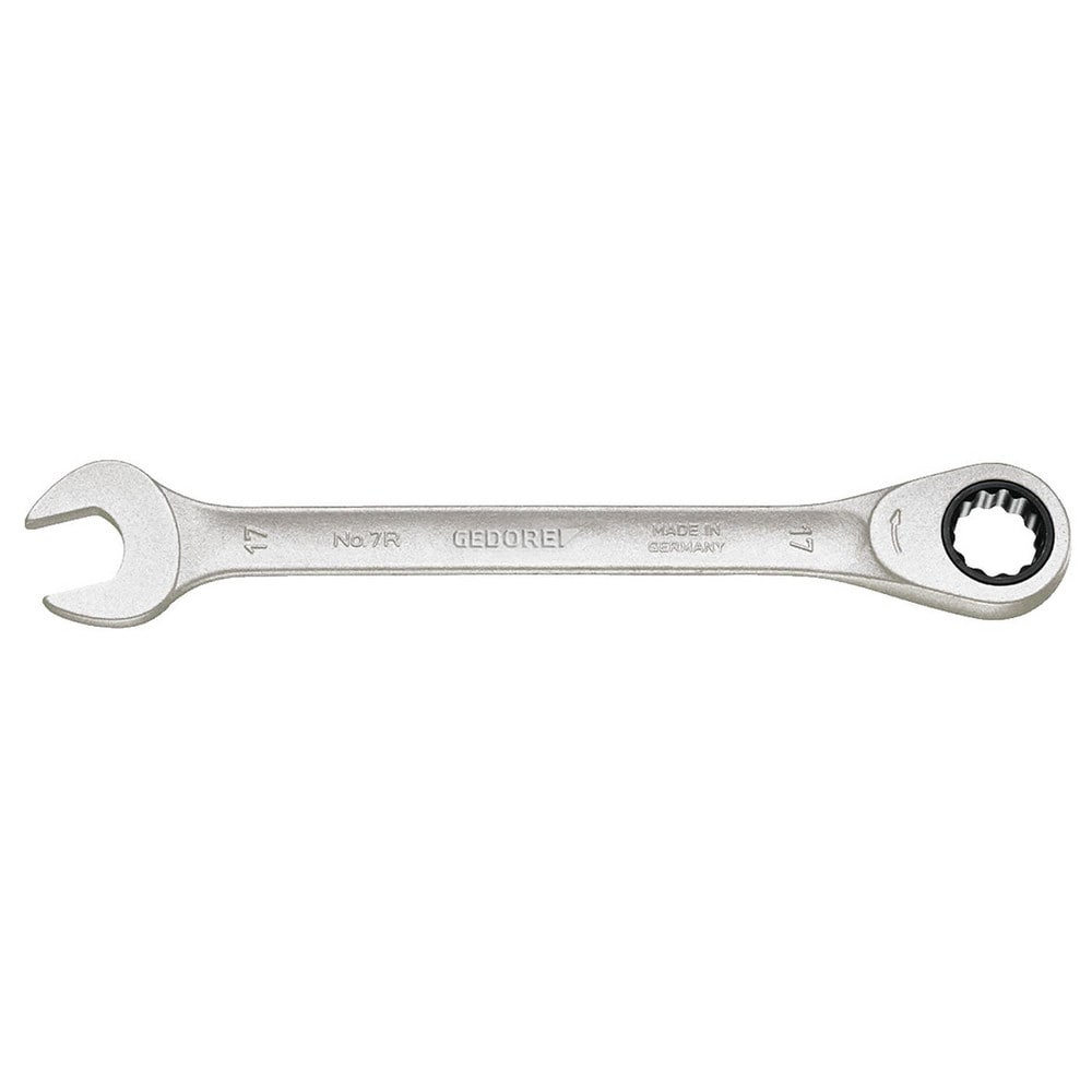 Combination Wrench: 15.00 mm Head Size, 0 deg Offset