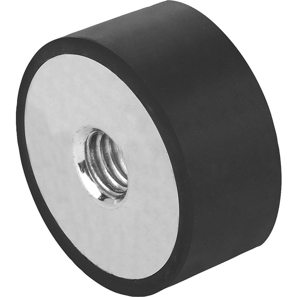 Vibration Isolators; Isolator Type: Standard Deflection; Insert Material: Steel; Isolator Material: Natural Rubber; Maximum Load Capacity: 408.25; Top Diameter: 75.00; Bottom Diameter: 75; Thread Size: M12; Overall Width: 3