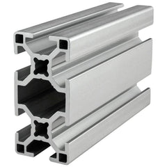 Framing; Frame Type: T-Slotted; Duty Grade: Standard-Duty; Material: Aluminum Alloy; Slot Location: Quad