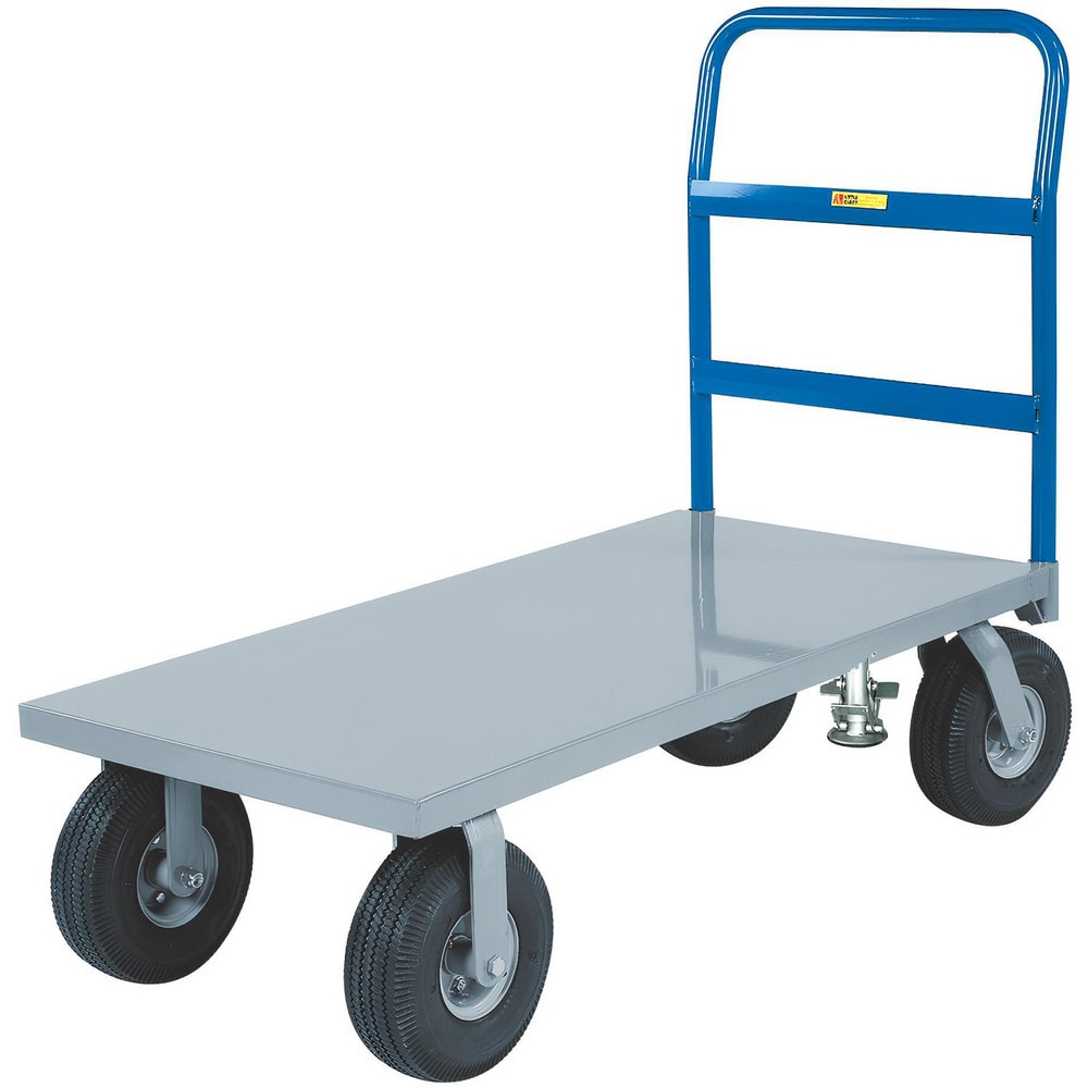 Cushion-Load Platform Truck: 12-1/2" High, 48" Long, 30" Wide