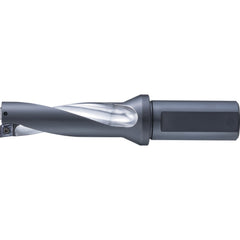 Indexable Insert Drill: PDZ1375FS150A09-3D, 1-3/8" Max Dia, 4-1/8" Max Depth, 3xD, 1-1/2" Shank Dia