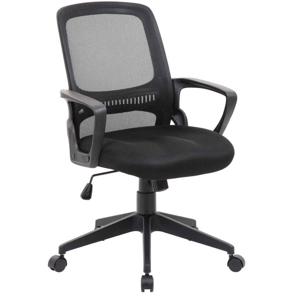 Task Chair:  Mesh,  Adjustable Height,  Black