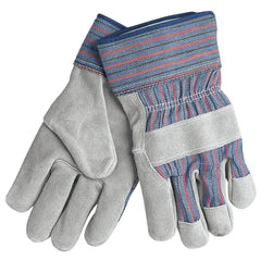 Work Gloves: Memphis 1300, Size X-Large, Cowhide Leather Lined, Cowhide Leather, General Purpose