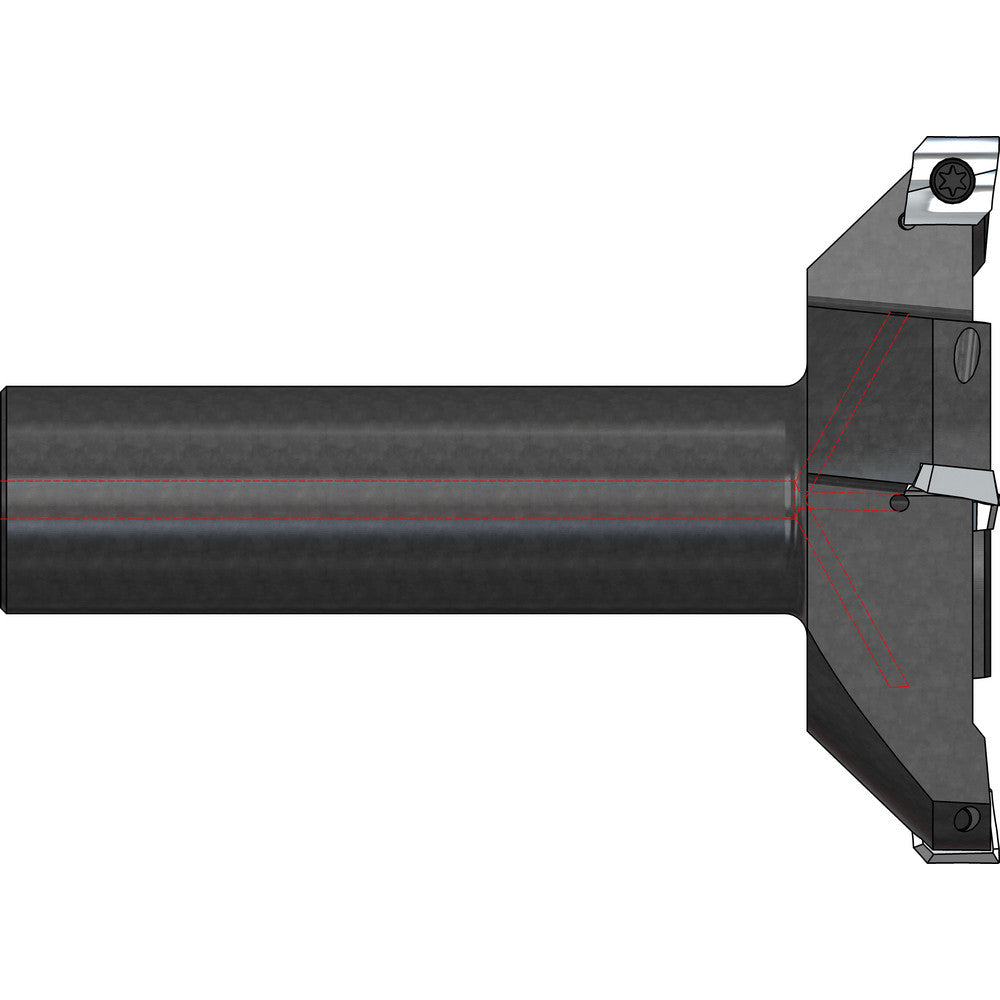 Indexable High-Feed End Mills; Cutting Diameter (Decimal Inch): 4.0000; Cutting Diameter (mm): 101.60