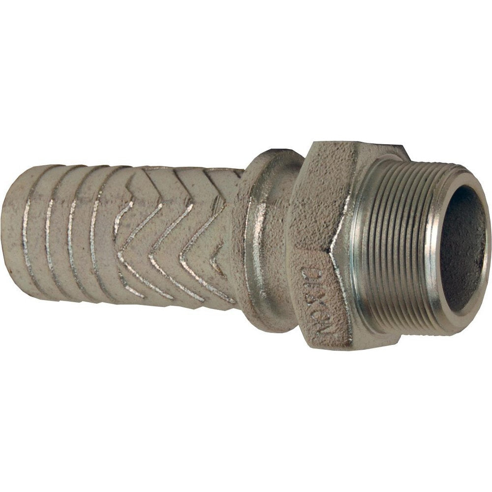 Suction & Discharge Hose Couplings; Type: Boss Male Stem; Coupling Type: Hose x MNPT; Coupling Descriptor: Male Stem x Hose; Material: Iron; Coupler Size (Fractional Inch): 2-1/2; Thread Size: 2-1/2; Hose Size: 2-1/2