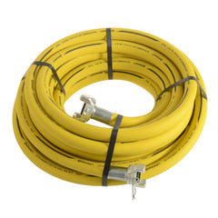 3/4" X 25' YELLOW 300 PSI JACKHAMMER HOSE COUPLED W/  UC